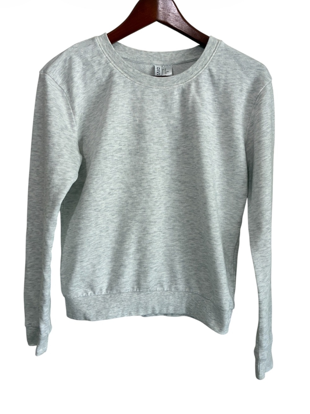 H&M Divided Women's Gray Crewneck Sweatshirt Size XS